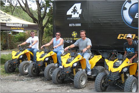 ATV Riding in the Boquete Mountains