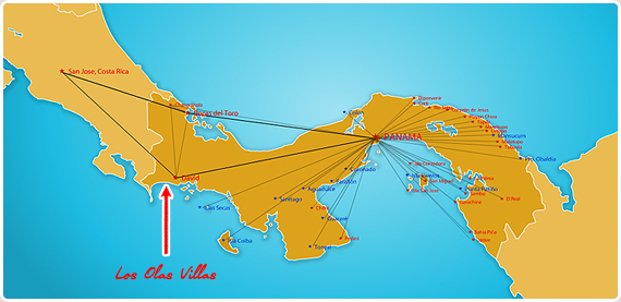 Air Panama Destinations